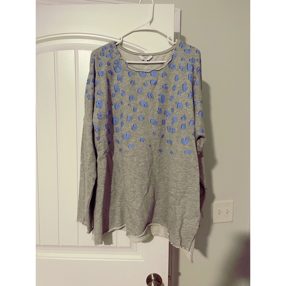 Crown & Ivy Leopard Sweater